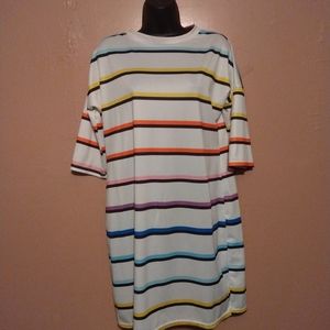 Women's shirt dress warn once